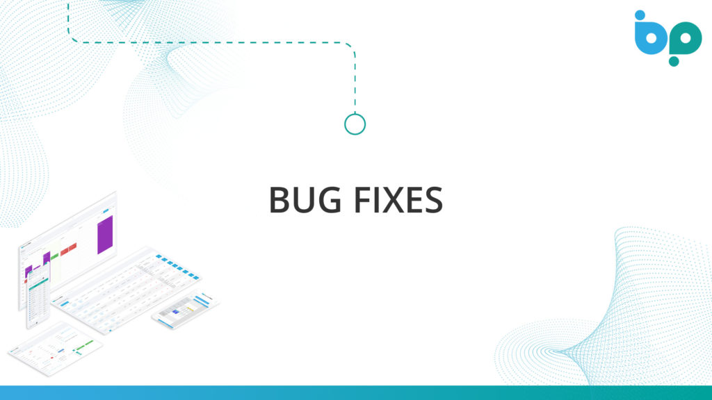 Bug Fixes