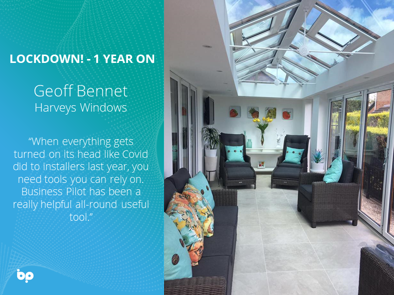 Geoff Bennet – Harveys Windows