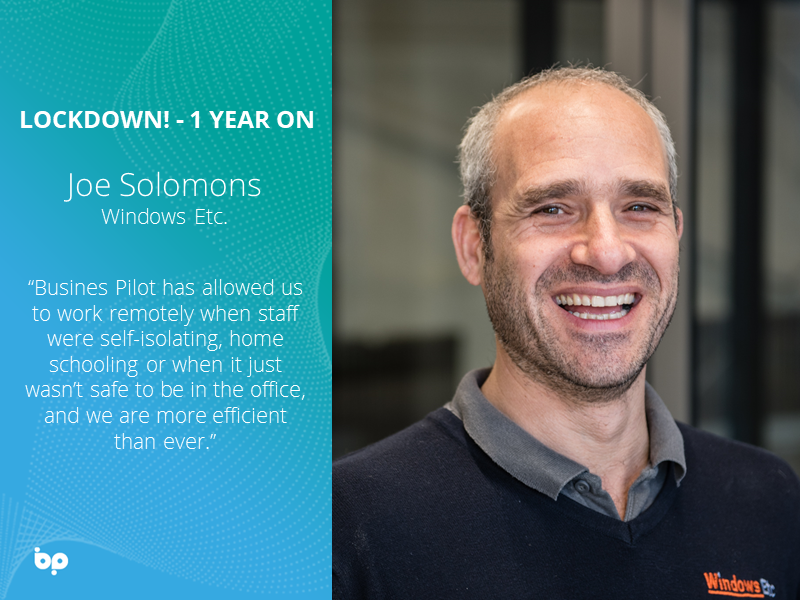 Joe Solomons – Windows Etc.