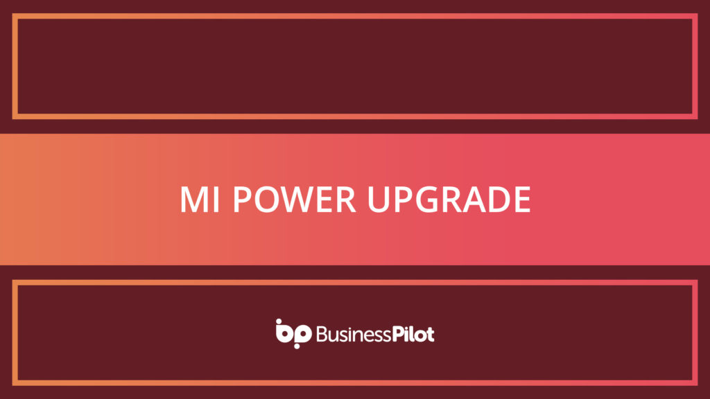 MI Power Upgrade