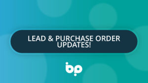 Lead & Purchase Order Updates!