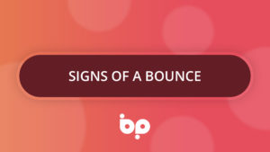 Signs of a bounce