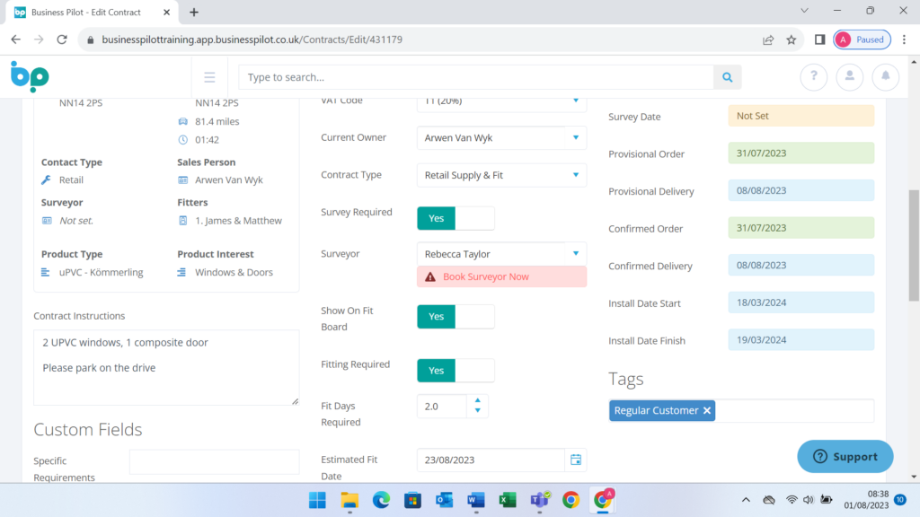 Contract Management - No5