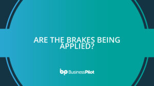 Are the brakes being applied?